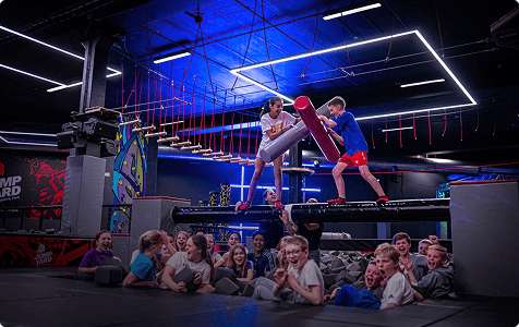 föreningserbjudande med laget på JumpYard Täby Arninge