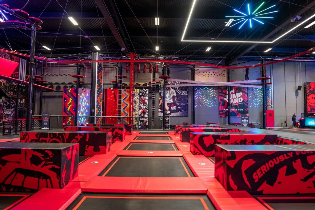 Trampolinpark i Täby Arninge