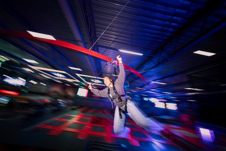 SkyRider, en av många roliga aktiviteter på JumpYard