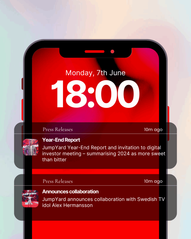 pressmeddelanden JumpYard